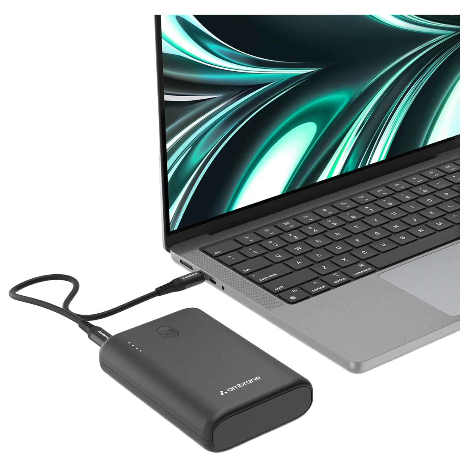 Buy ambrane Powerlit 45 15000 mAh 45W Fast Charging Power Bank (1 USB & 2 Type C Ports, Dual